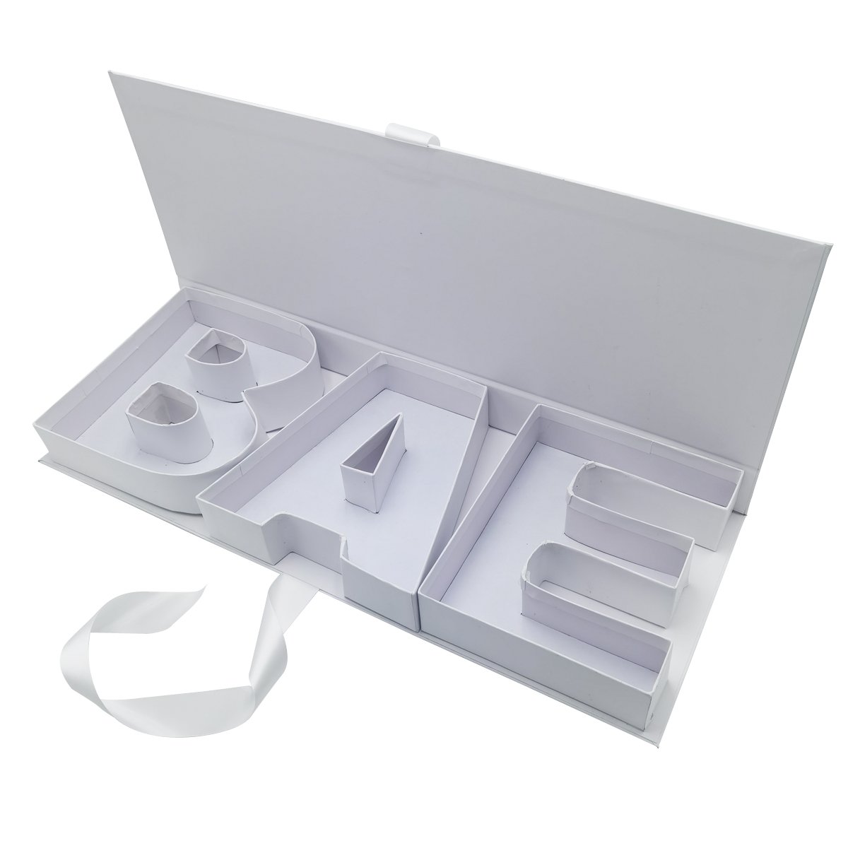 Sweet Flower Fillable Decorative BABY Boy Shower chocolate cardboard letter BAE gift box for Aunt Lover