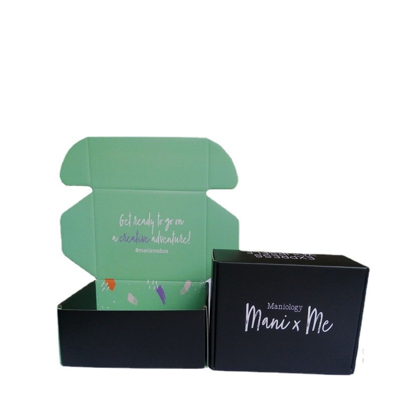 Free Design Custom Luxury Paper Cardboard Wedding Card Box Packaging Black Packaging Boxes