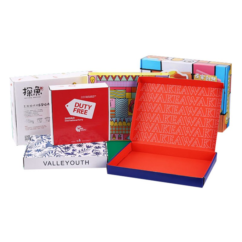 Free Design Custom Luxury Paper Cardboard Wedding Card Box Packaging Black Packaging Boxes