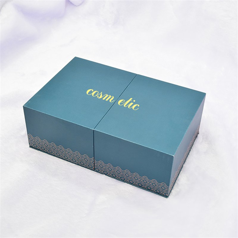 Wholesale Customized Luxury Creative Cosmetic Packaging Double Door Perfume Packaging Paper Box Gift Box
