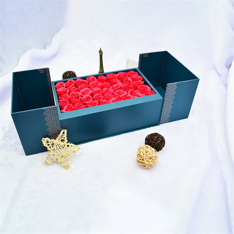 Wholesale Customized Luxury Creative Cosmetic Packaging Double Door Perfume Packaging Paper Box Gift Box