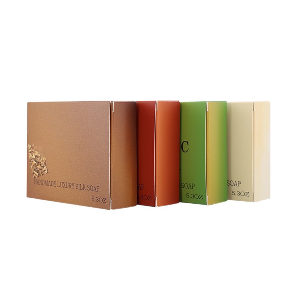OEM Eco Friendly Custom Folding Cartons Paper Packaging Boxes For Soap Bar Soap Bar Packaging Box