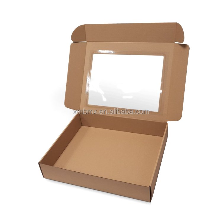 Custom Eco Friendly Corrugated Mailing Box Cardboard Rigid Paper Moving Shipping Box Kraft Paper Packing Boxes With Logo