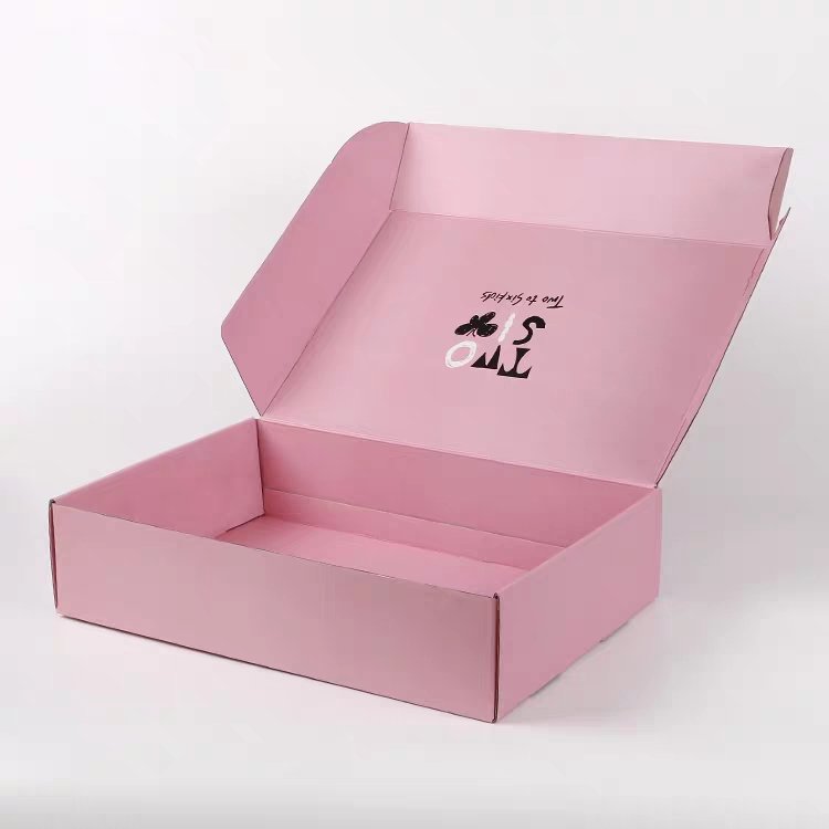 Custom Eco Friendly Corrugated Mailing Box Cardboard Rigid Paper Moving Shipping Box Kraft Paper Packing Boxes With Logo