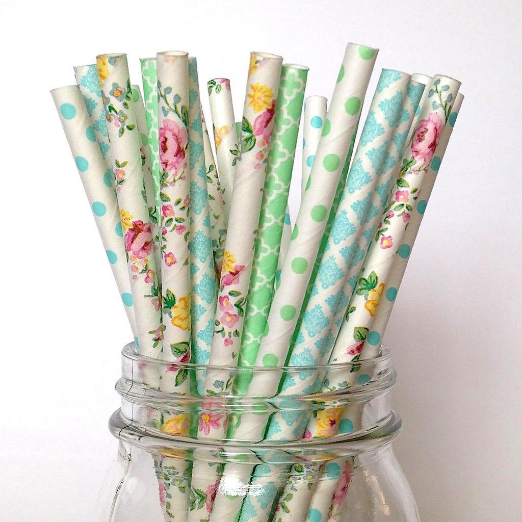 Manufacturer Disposable Biodegradable paper straw Eco Friendly Bubble Tea