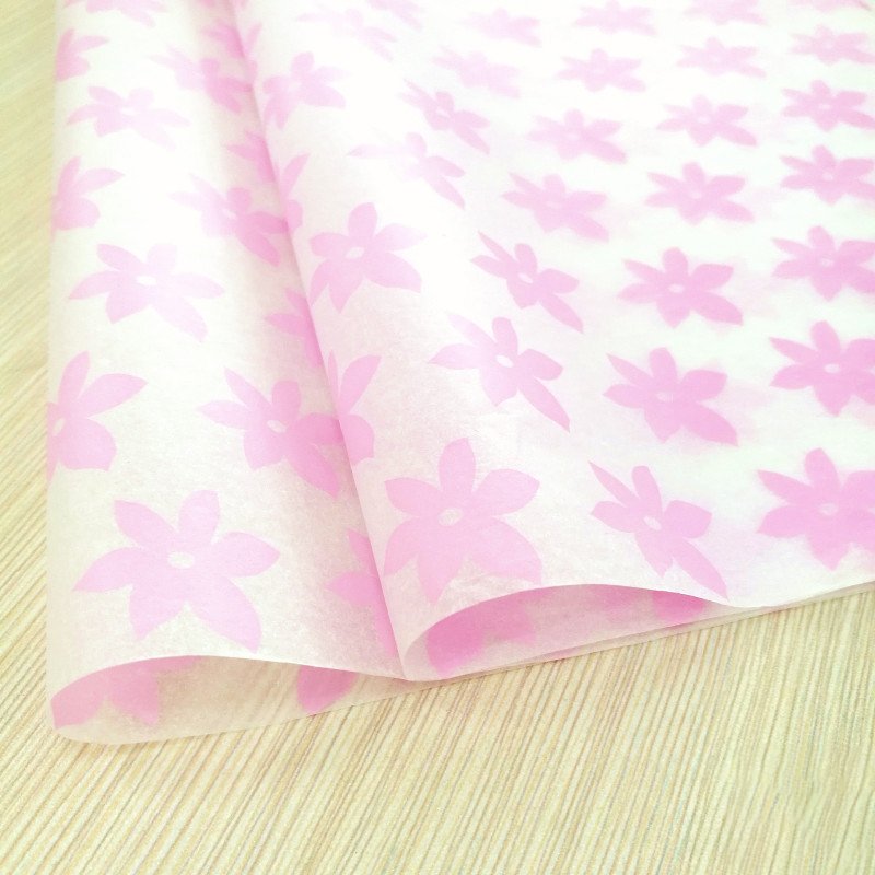 Wholesale 17gsm Biodegradable Wrapping Tissue Paper Custom Gift Wrapping Thin Tissue Paper For Wrapping