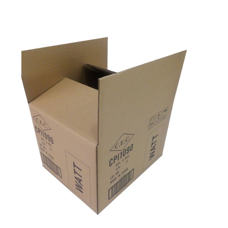 China cheap foldable shipping corrugated craft box brown small corrugated box warehouse storage box