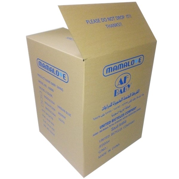 China cheap foldable shipping corrugated craft box brown small corrugated box warehouse storage box