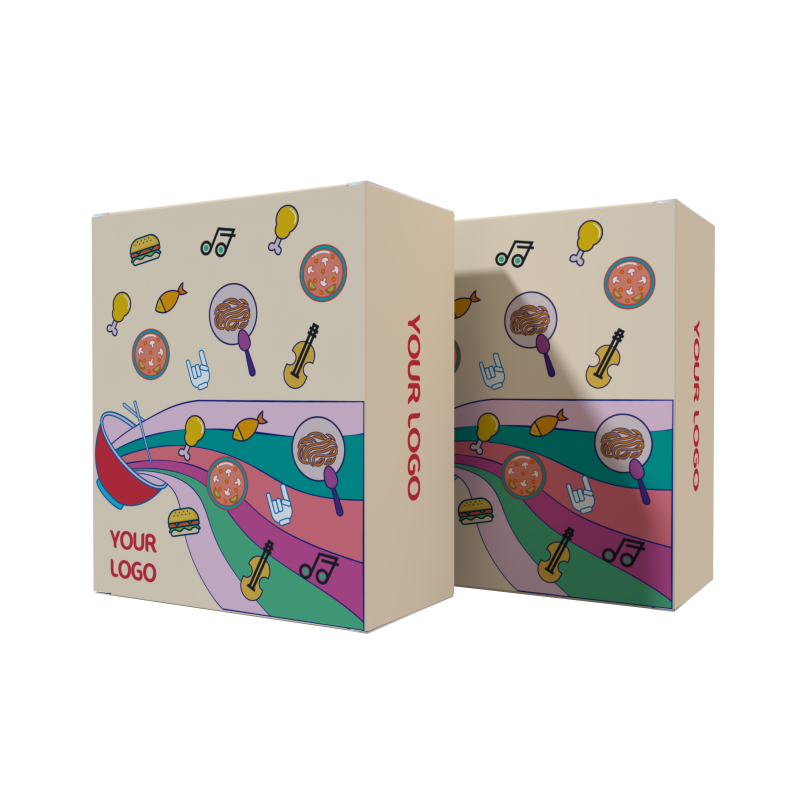 Wholesale toy doll packaging paper box customized digital printing kids toy packaging box