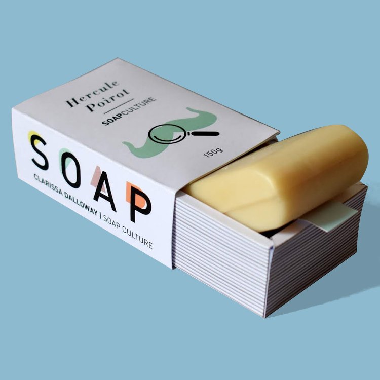 Chinese Factory Luxury Soap Gift Packaging Box with Window for Home Made Soap