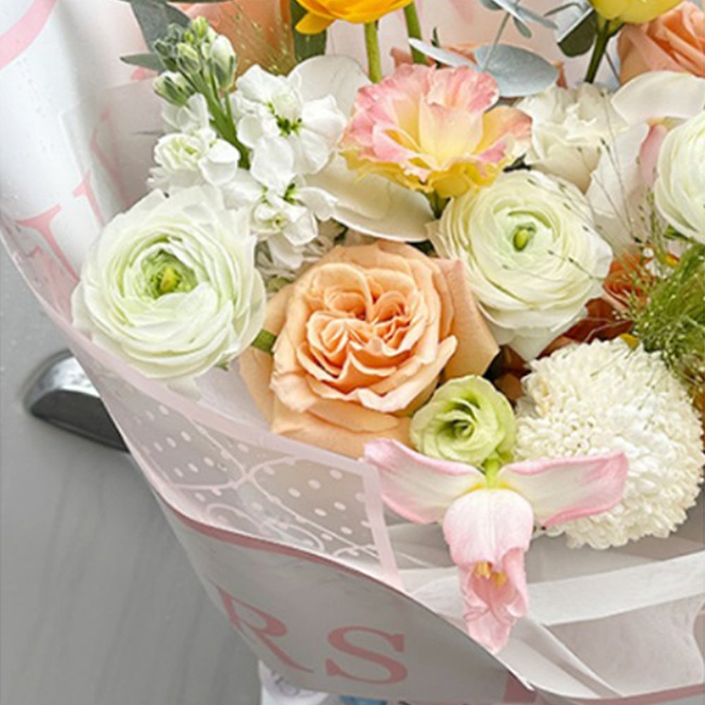 Translucent Flower Packaging Paper high quality Gift Packaging Floral Bouquet Waterproof Gift Wrapping Paper