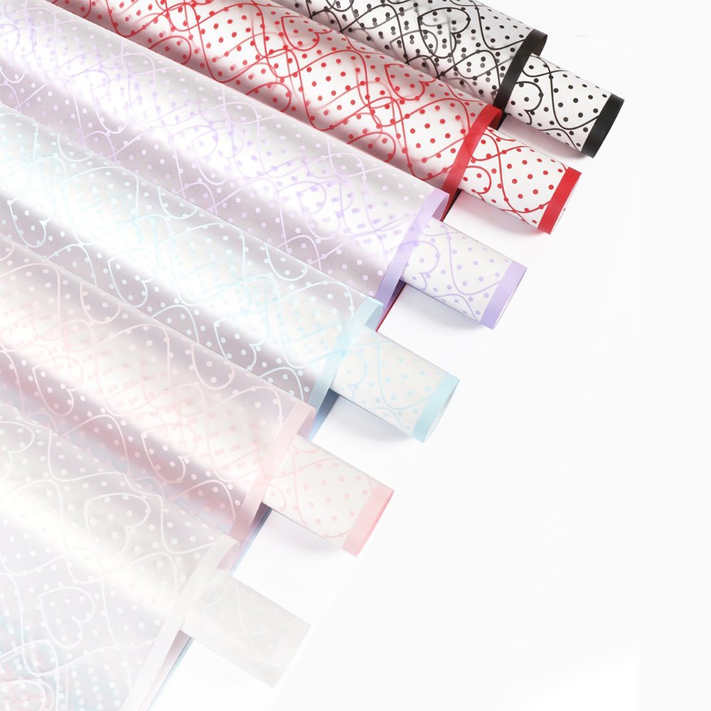 Translucent Flower Packaging Paper high quality Gift Packaging Floral Bouquet Waterproof Gift Wrapping Paper