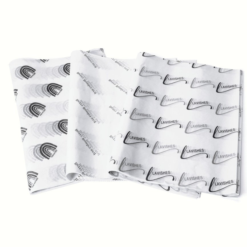 Wholesale 17gsm Colorful Packaging Paper Custom Printed Logo Gift Wrapping Paper Clothing Tissue Paper