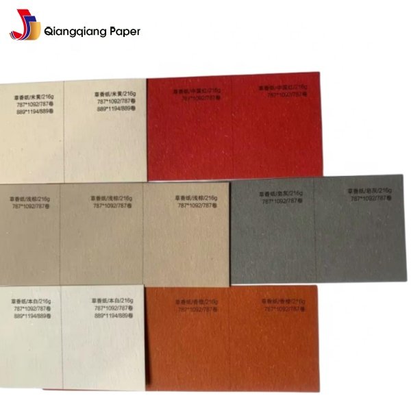Qiang Qiang Paper custom 120g 250g box color paper with wrapping packaging paper