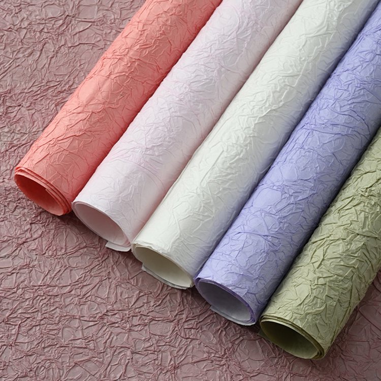 Cheap Florist Supplies Handmade Bouquet Packaging Paper Waterproof Plastic Bouquet Flower Wrapping Paper