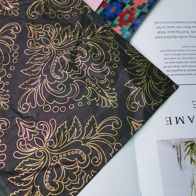 Gift Packing Wrapping Paper For Packaging Floral Custom Bouquet Wrapping Tissue Paper Flowers Wrapping Paper