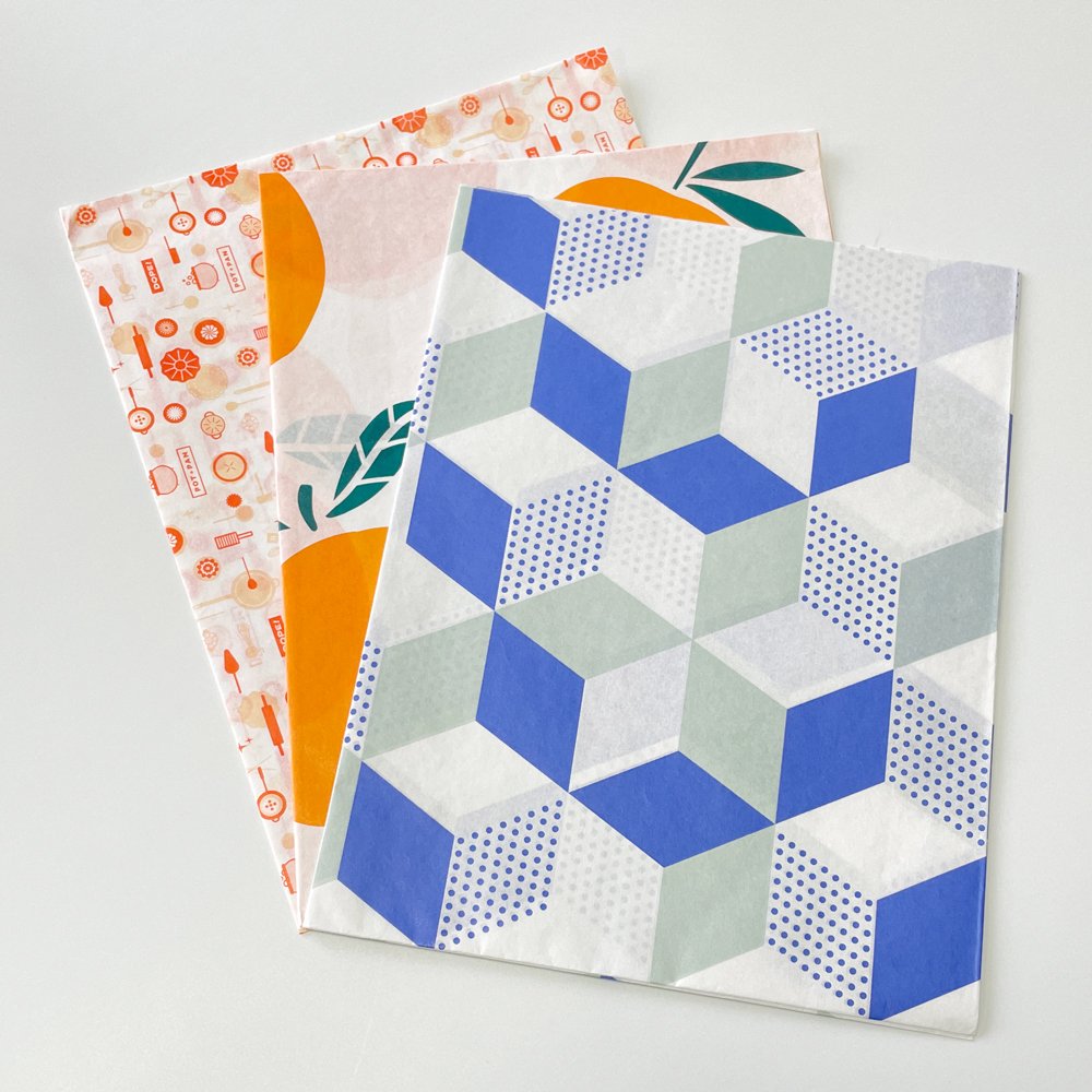 Paper Packaging Gift Wrapping Paper 28gsm Custom Printed Tissue Wrapping Paper for Craft Apparel Garment