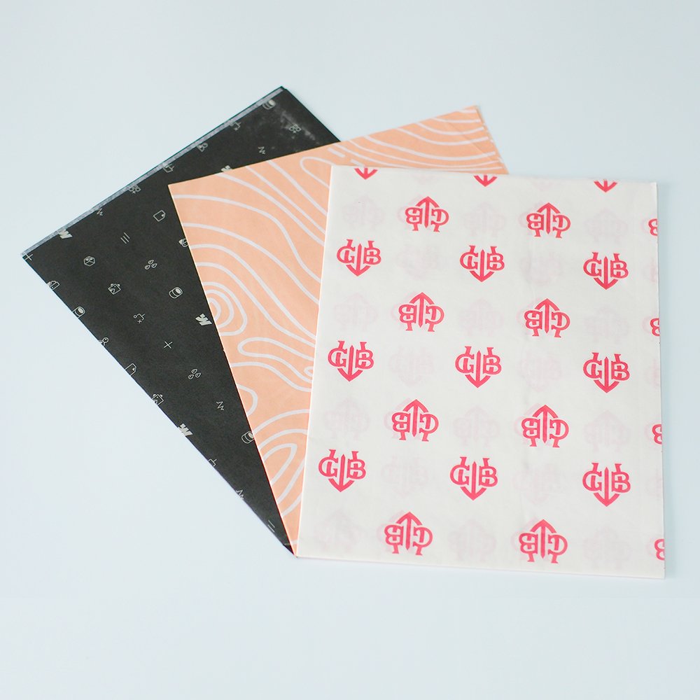 Paper Packaging Gift Wrapping Paper 28gsm Custom Printed Tissue Wrapping Paper for Craft Apparel Garment