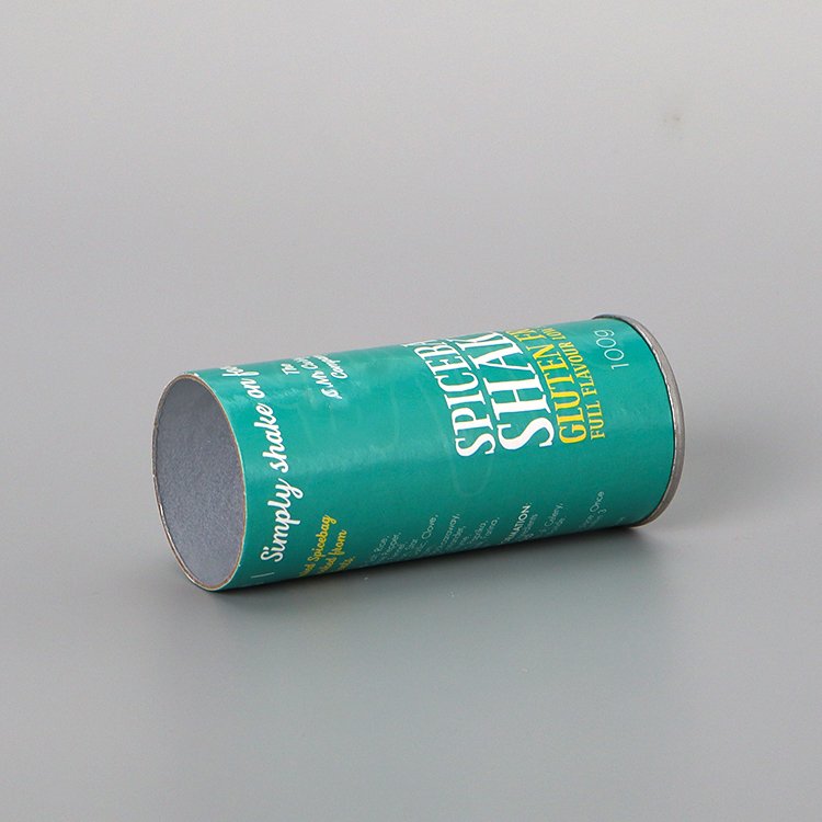 food biodegradable aluminized film spice container paper packaging powder paper tube