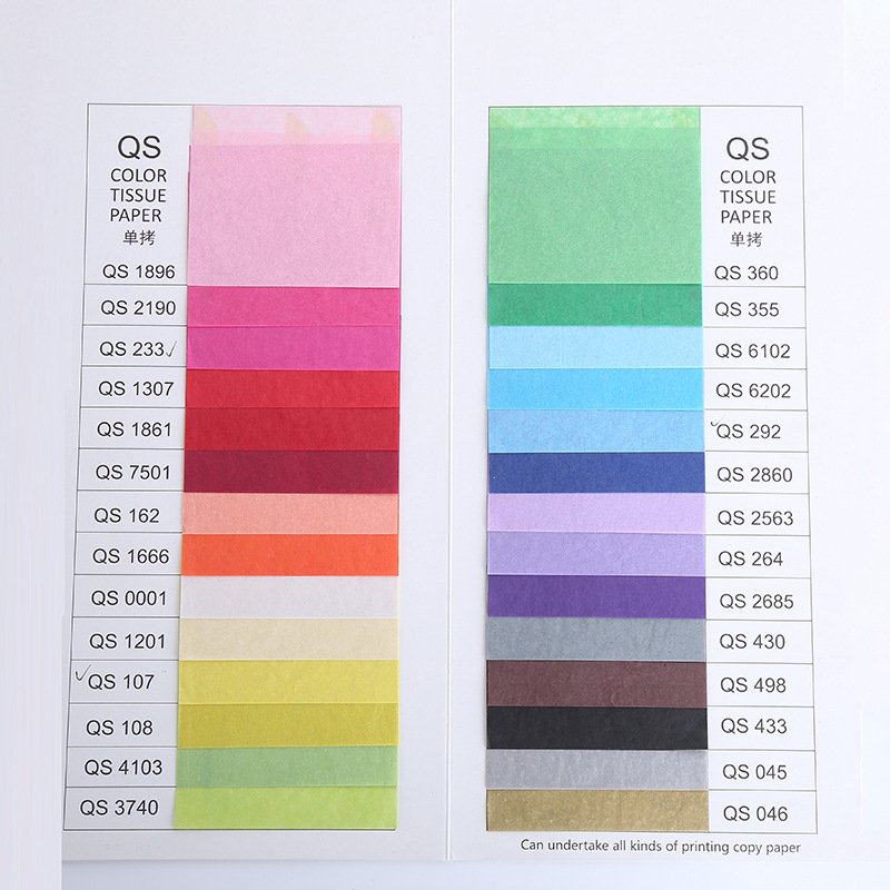 17g Good Quality Custom Printing Gift Packaging Clothes Tissue Wrapping Paper