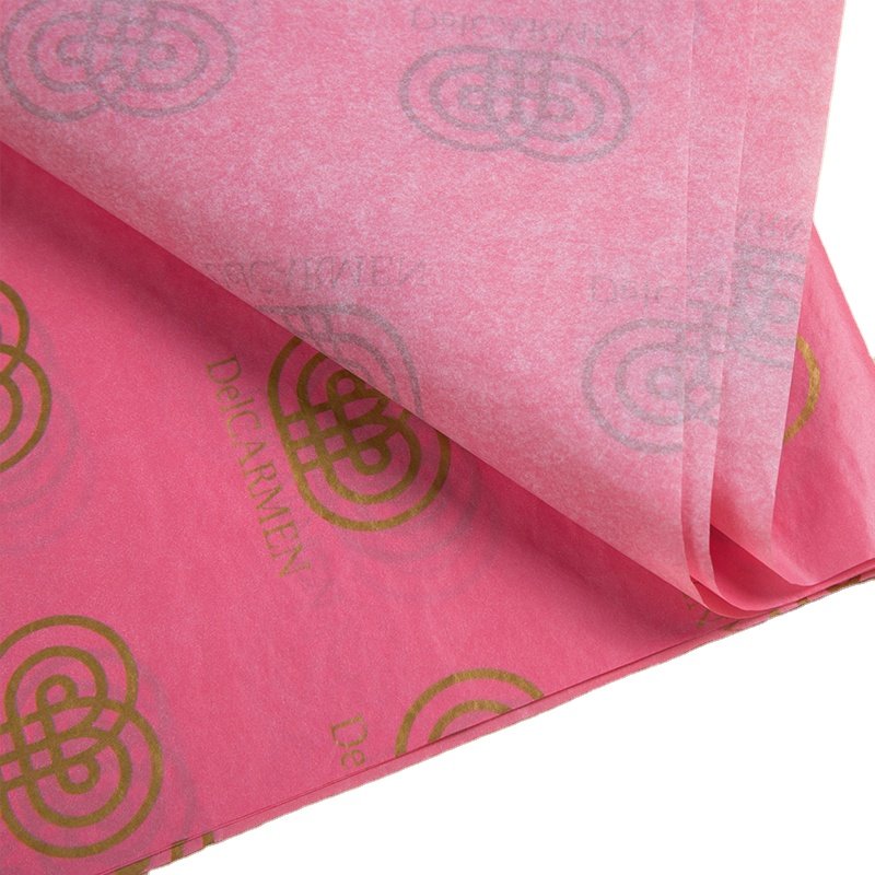 Custom Color Gold Packaging Shoe Recycled Clothing Foil Garment Lamination Printing Christmas Tissue Paper
