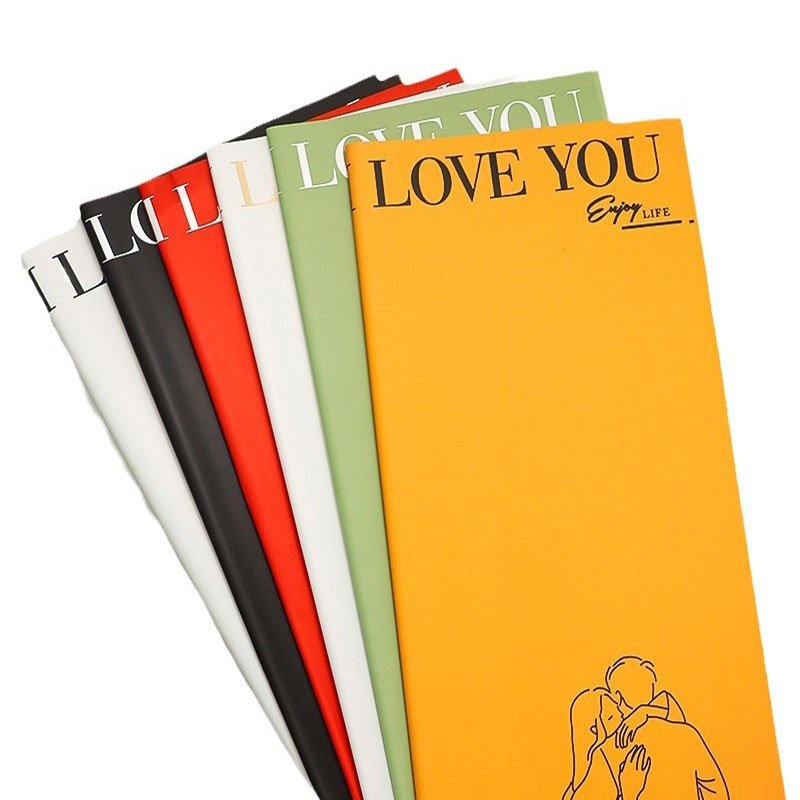 Simple Strokes Embrace Packaging Paper to Express Love Wedding Party Classic and Durable Packaging