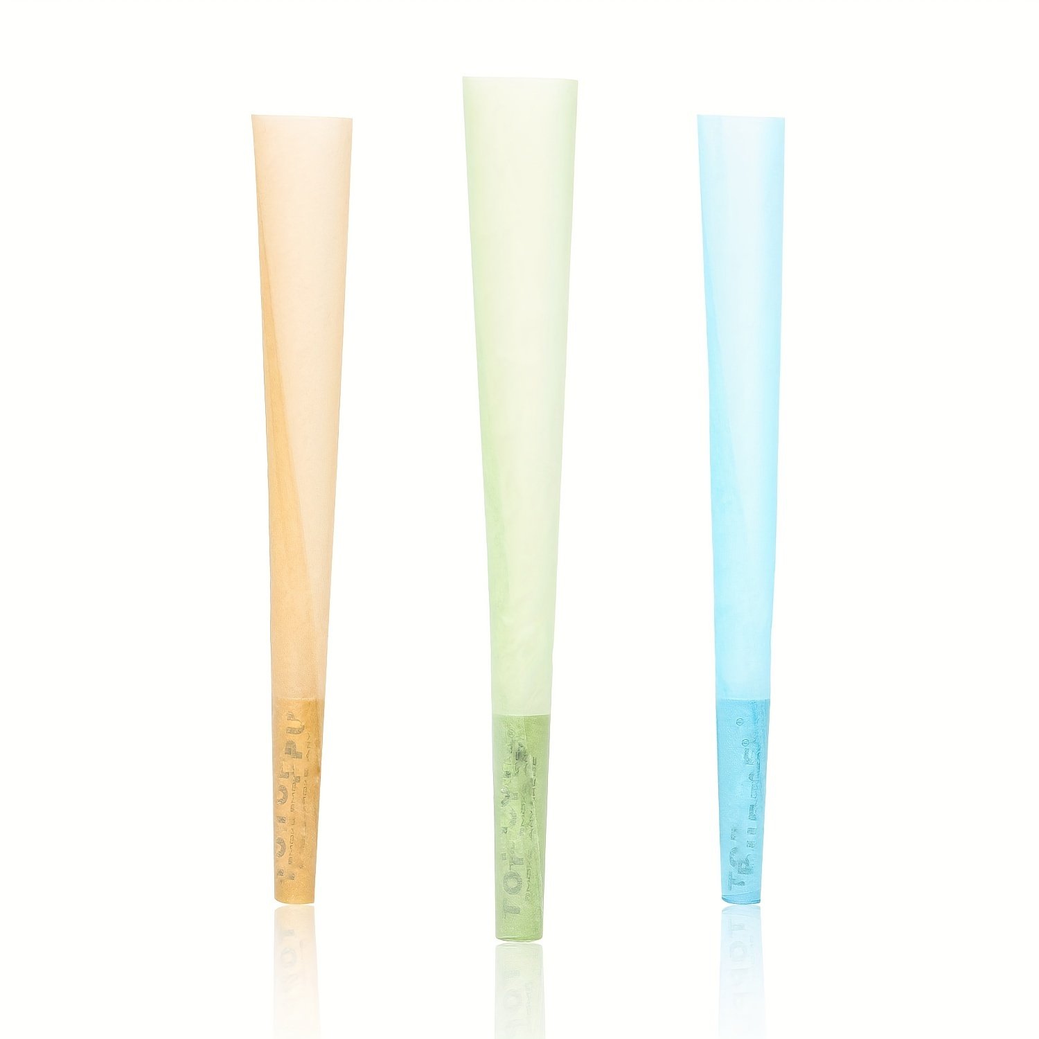 Custom Classic Pre King Size Roll Blue Green Brown Natural Cones 100 Per Paper Box
