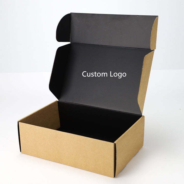 Custom Logo Size Cheap Personalized Kraft Paper Gift Box Packaging Guangdong Shenzhen Paper Boxes For Packiging With Zip Lock