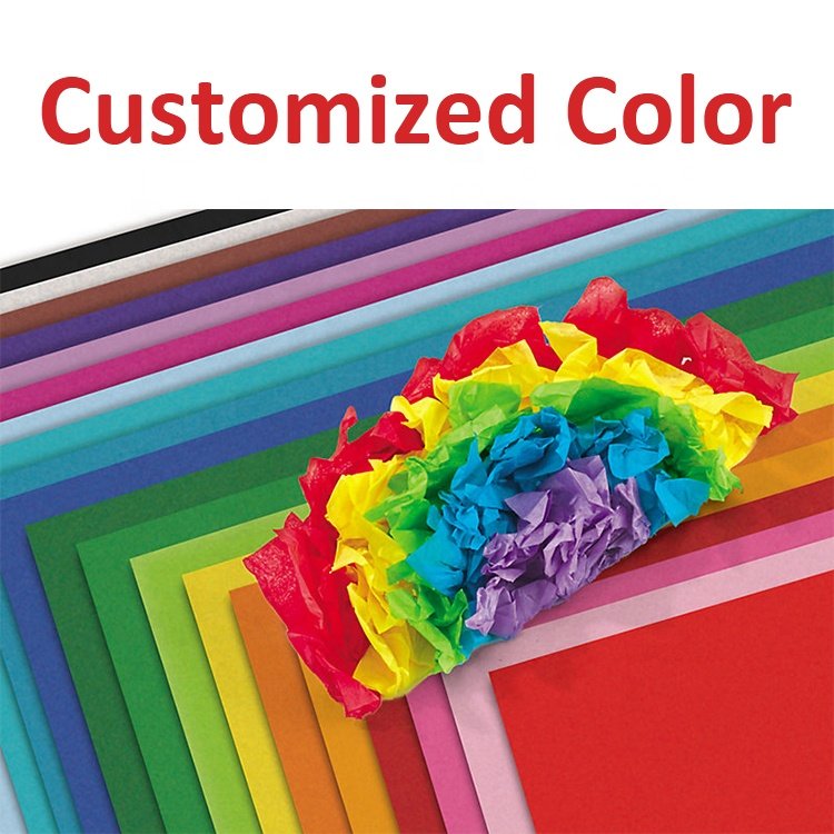 Custom Brand Name Printed Wrapping Tissue Paper for Clothing