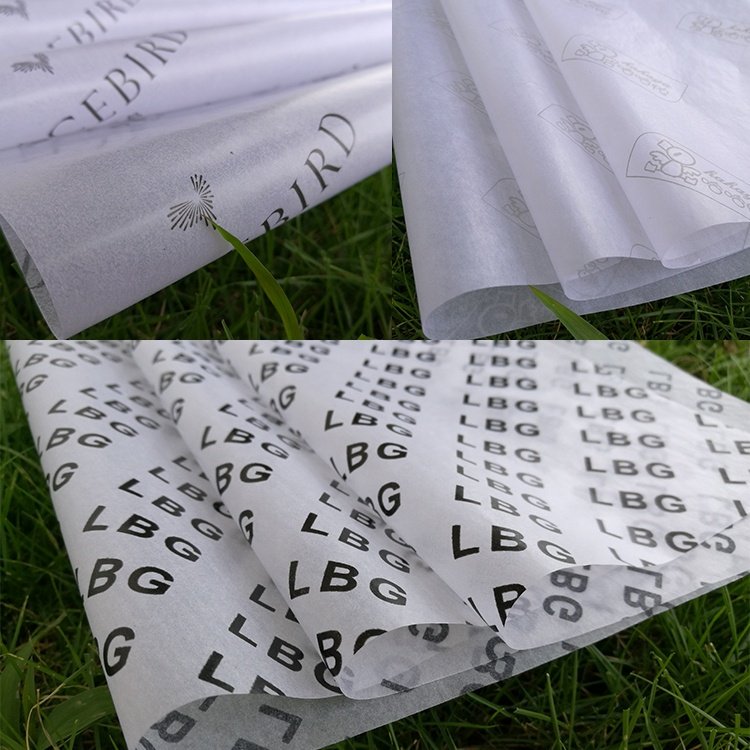 Custom Brand Name Printed Wrapping Tissue Paper for Clothing