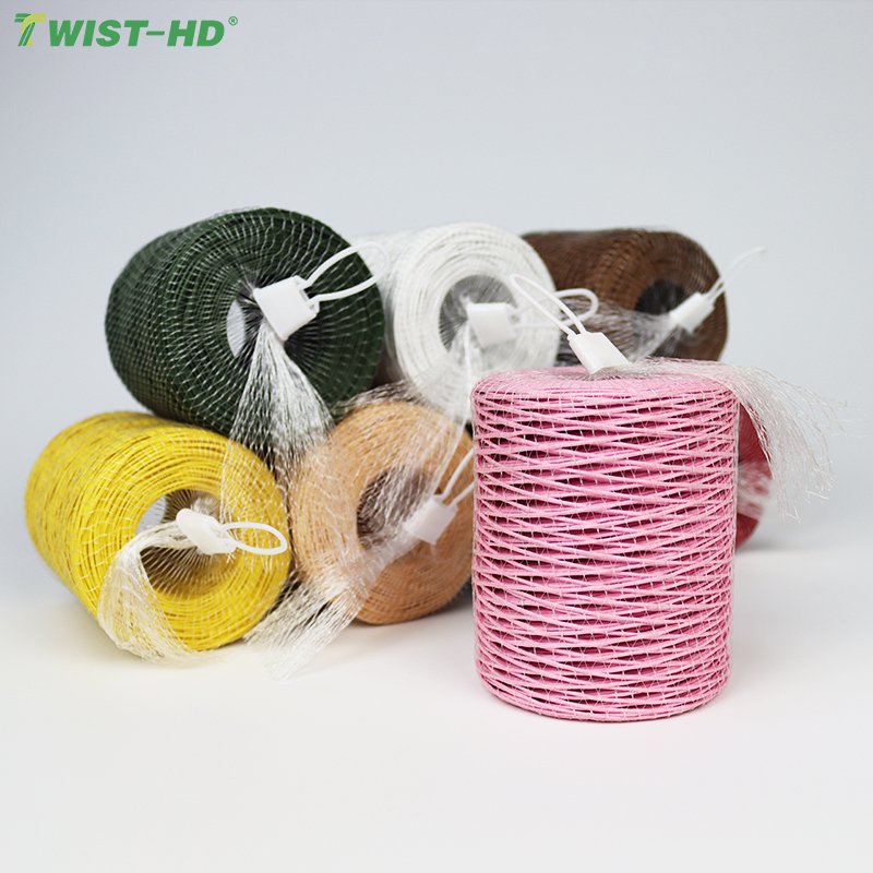 LinkWin 200m Raffia Kraft String Gift/Flower Decoration Paper Rope Twine Durable Paper Twist Tie Rope