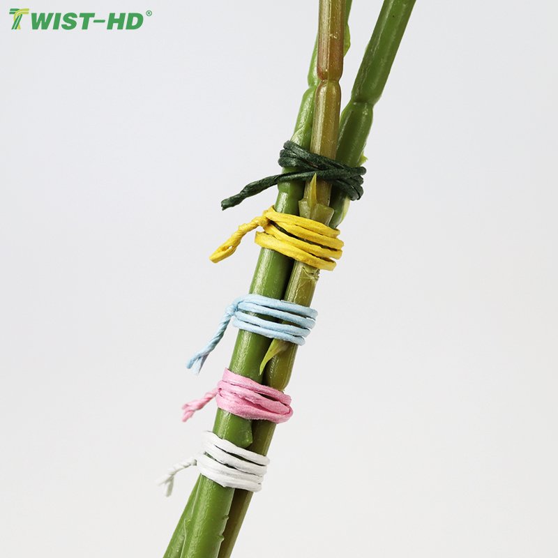 LinkWin 200m Raffia Kraft String Gift/Flower Decoration Paper Rope Twine Durable Paper Twist Tie Rope