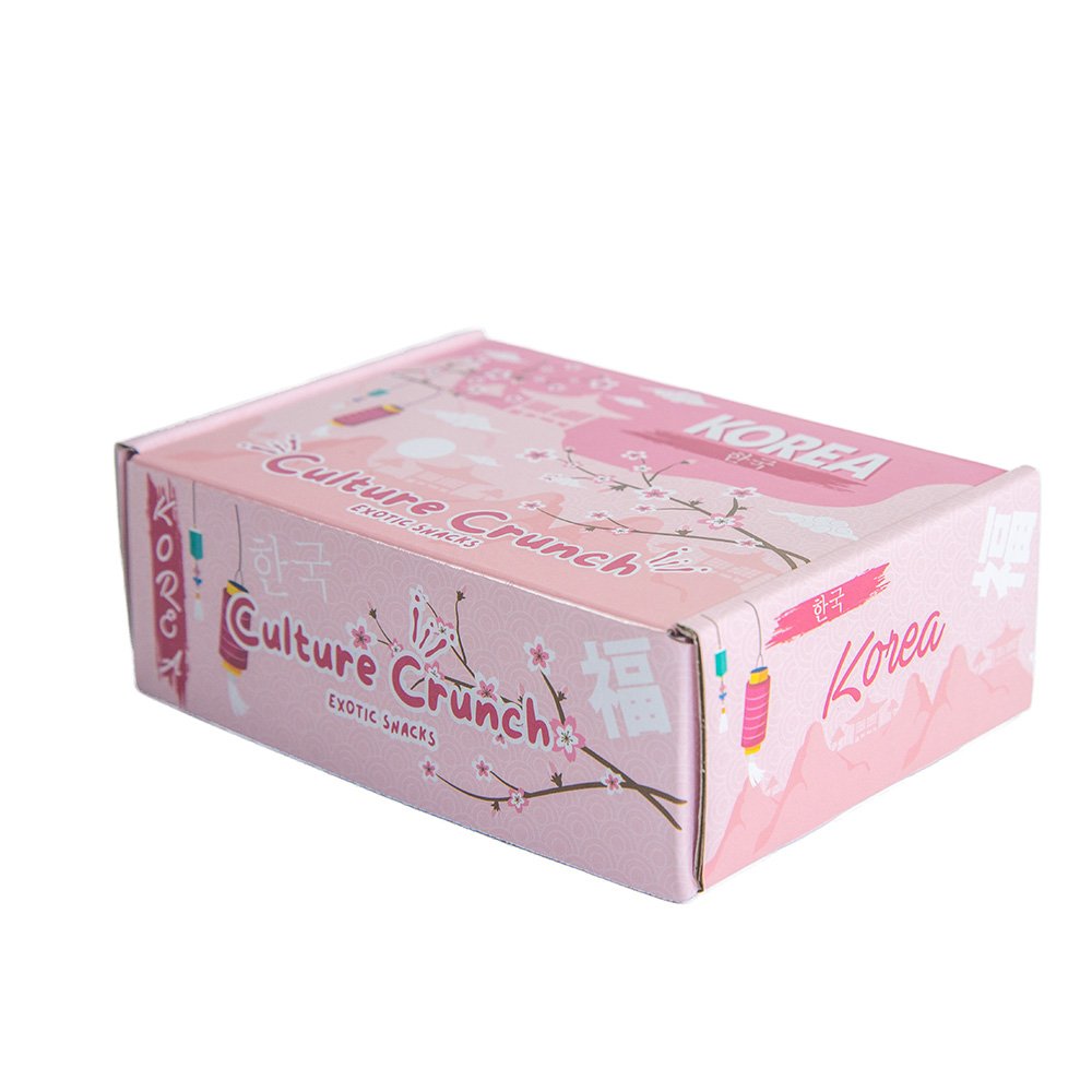 Custom Gift Box Double-sided Printing Corrugated Box For Cosmetic Pink Mailing Paper Boxes With Your Own Logo