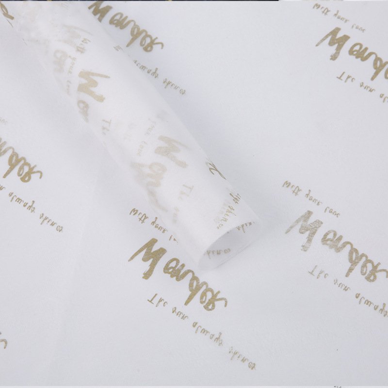 wholesale gift storage paper display box packaging Flower moisturizing cotton wrapping paper