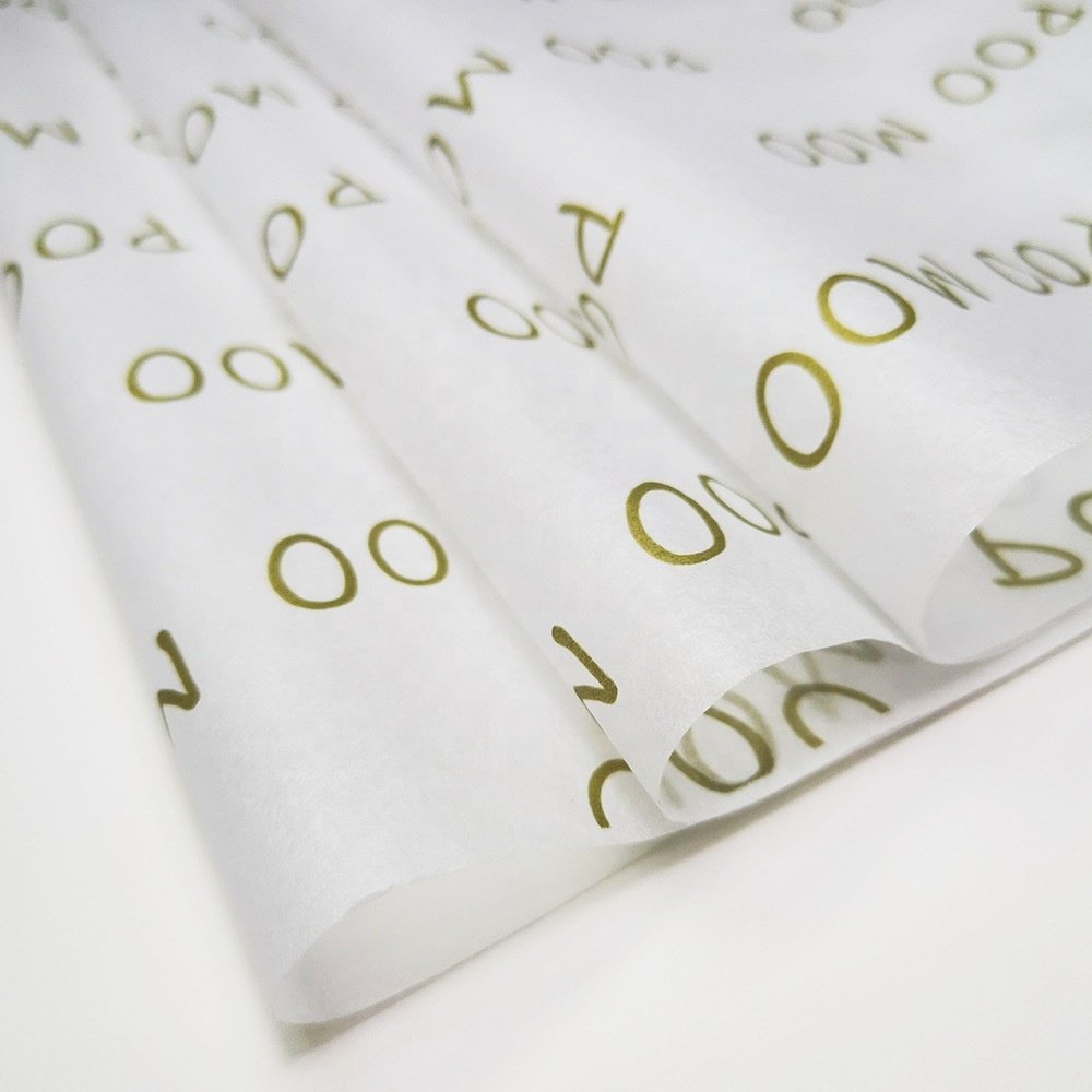 Custom Printing Tissue Paper Gift Wrapping Paper Clothing Packaging Paper
