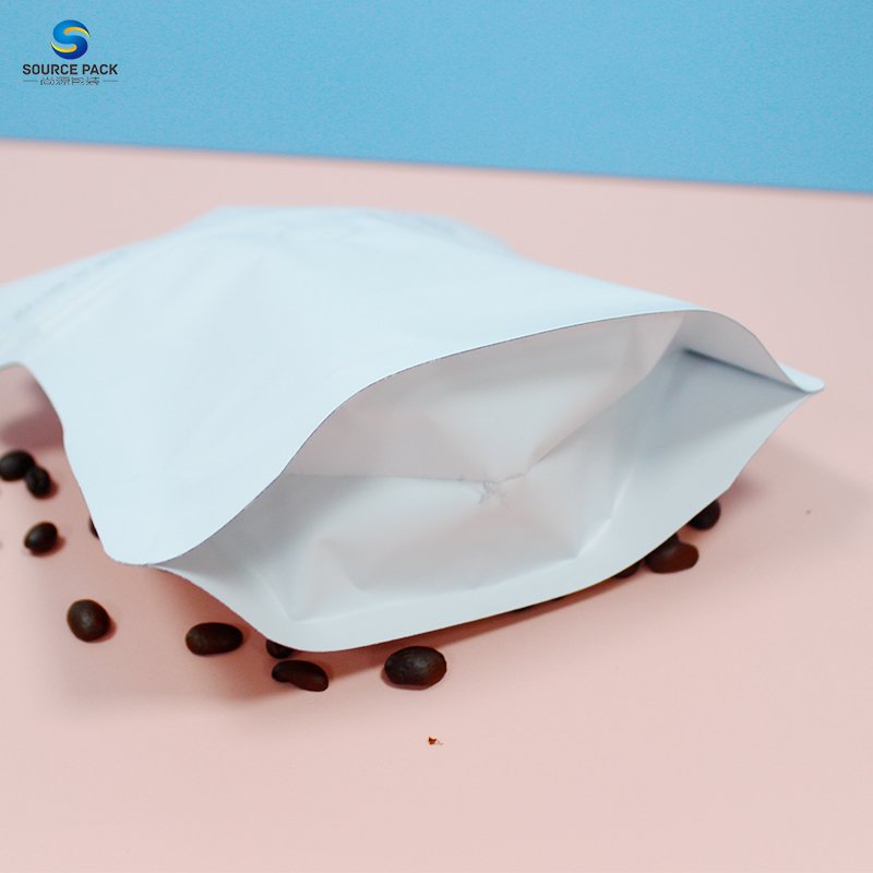 Custom High Quality Stand Up Coffee Pouch Coffee Packaging Bags Coffee Bags With Zipper On the Top