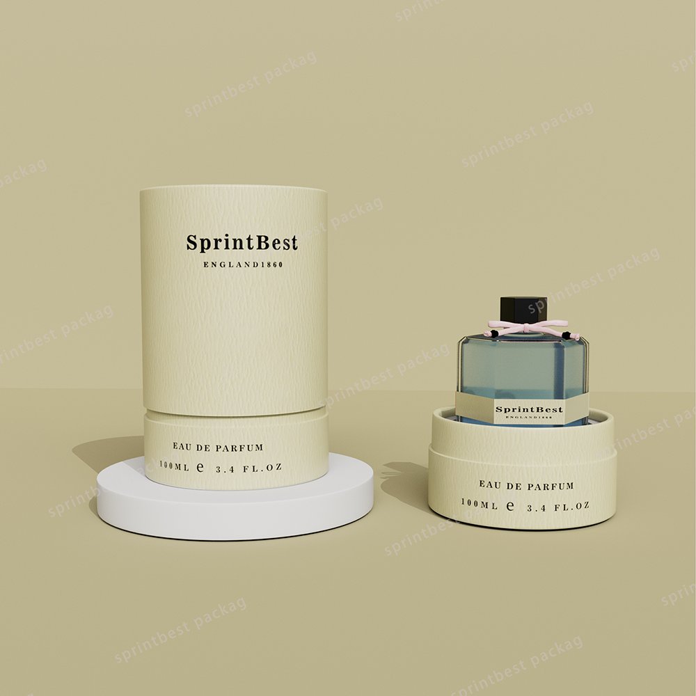 Hot Sale eco friendly round kraft paper tube packaging boxes for cosmetic /essential oil