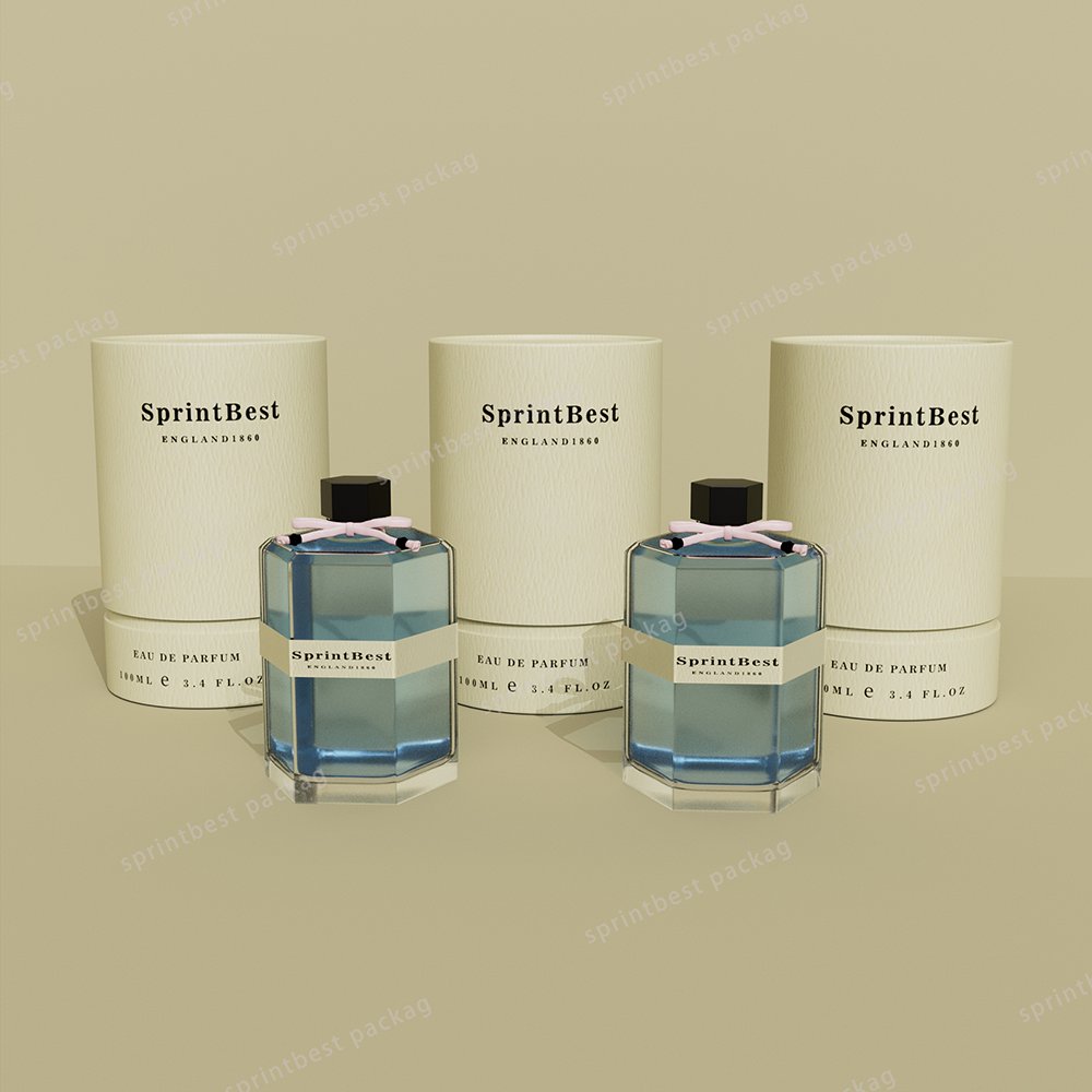 Hot Sale eco friendly round kraft paper tube packaging boxes for cosmetic /essential oil