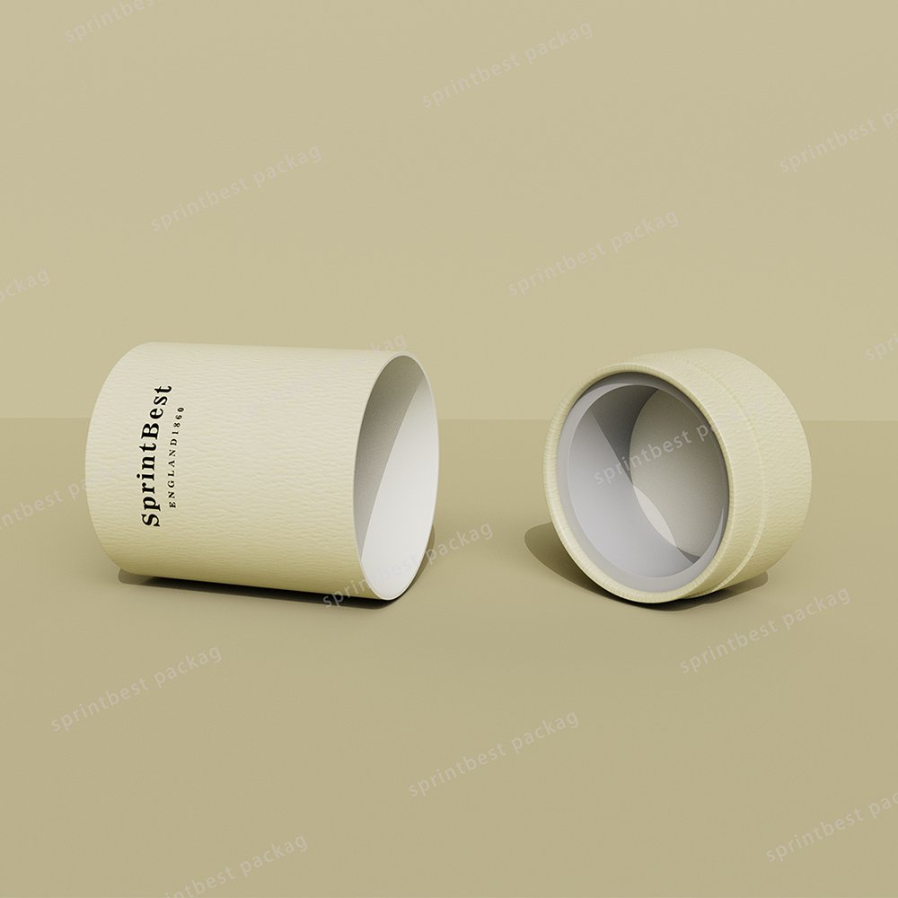 Hot Sale eco friendly round kraft paper tube packaging boxes for cosmetic /essential oil