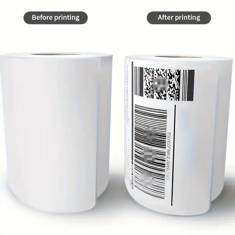 Recyclable 4x6 Shipping Label Paper Eco-Friendly Packaging and Shipping Labels