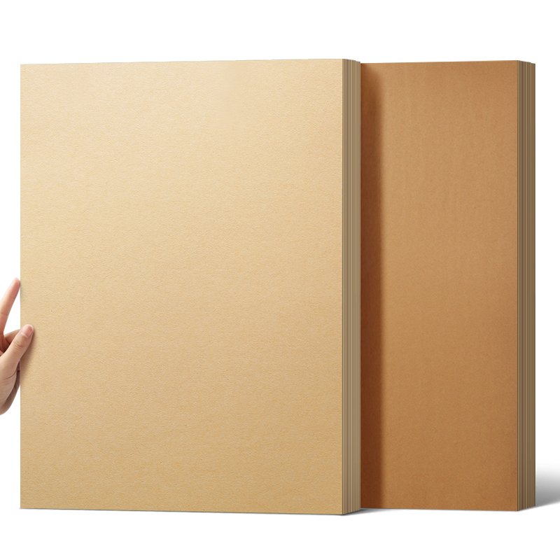 Cheap Kraft Roll Papers 80gsm Thick Brown Paper Sheets A4 A3 Cardboard Paperboard Packing 120g Wholesale Crafts Brown Paper Roll