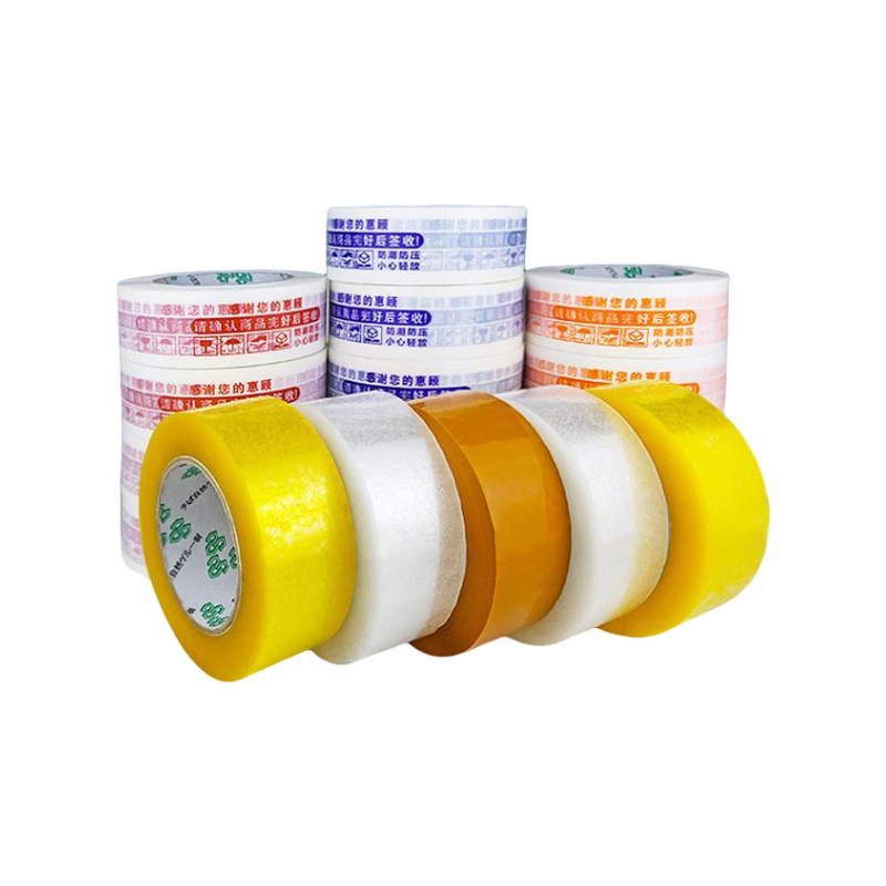 Custom Logo Biodegradable Kraft Paper Tape Waterproof Bopp Packaging Adhesive Printed Packing Tape For Carton Sealing