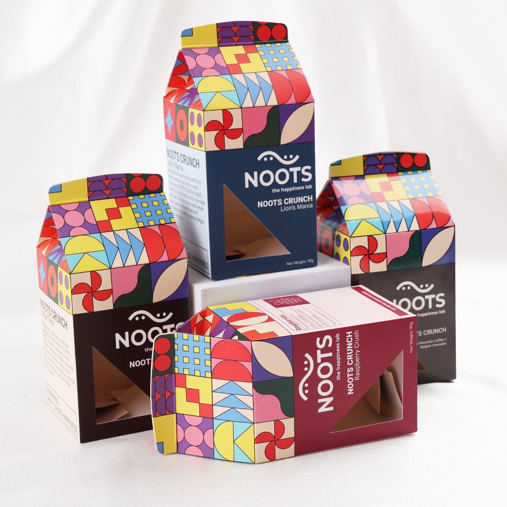 Custom Logo Printed Cardboard Matt Paper Packaging Milk Shape Carton Box With Window