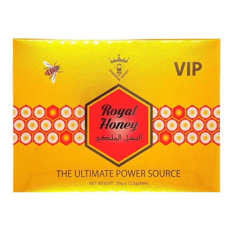 Wholesale OEM Packaging For VIP Royal Honey Organic Honey Black Bull Honey Chogo Candy Power