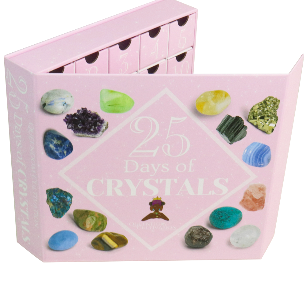 Custom chocolate paper calendar avent calendar box cardboard packaging gift box advent calendar box