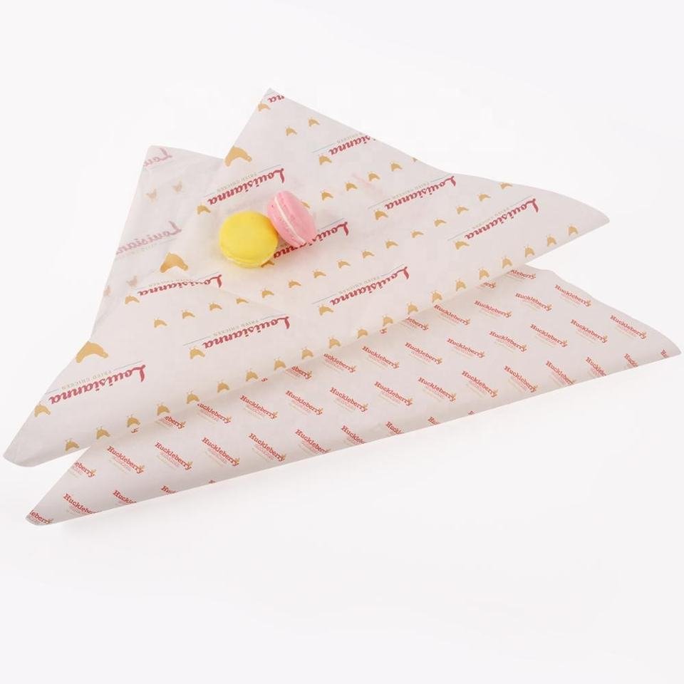 High Quality Food Grade Greaseproof Paper Raw Material Burger Wrapping Paper in Roll