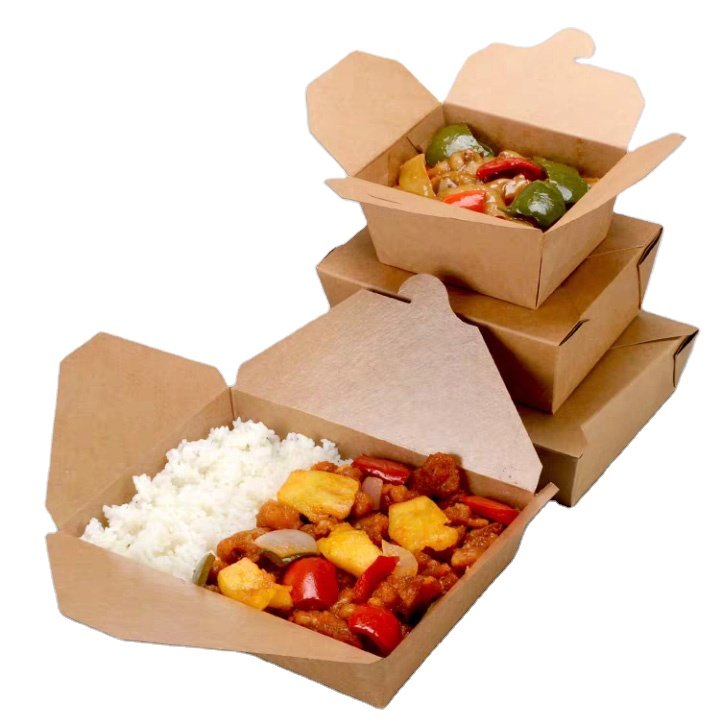 Hot Sale Recycling Corrugated Cardboard Takeaway Food Package Paper Box Wedding Candy Box Cake Mooncake Box Disposable Folders
