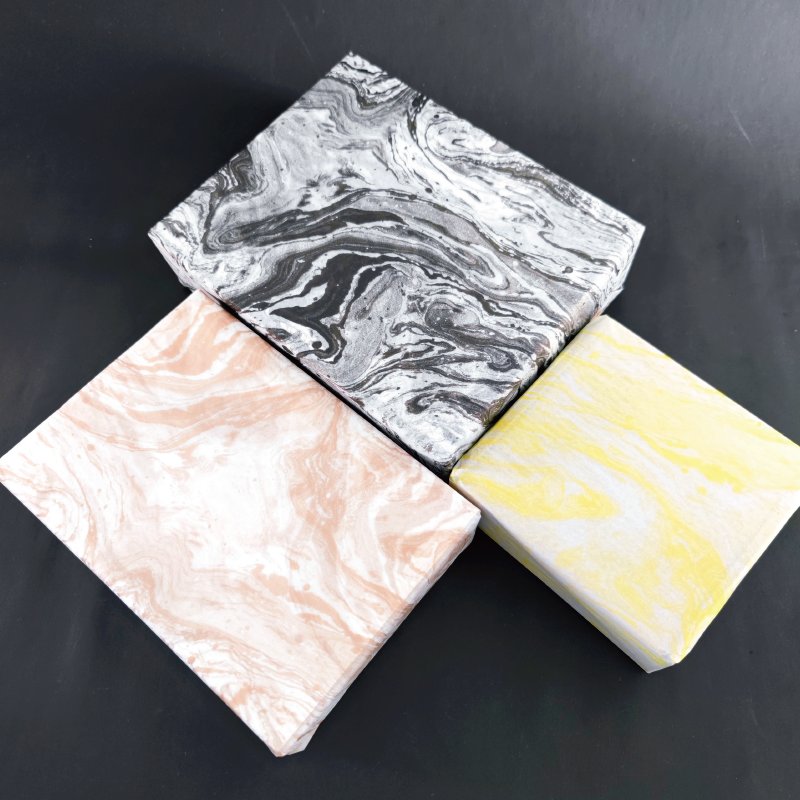 Popular Black Marble Tissue Paper Clothes Shoes Packaging Elegance Translucency Tissue Paper