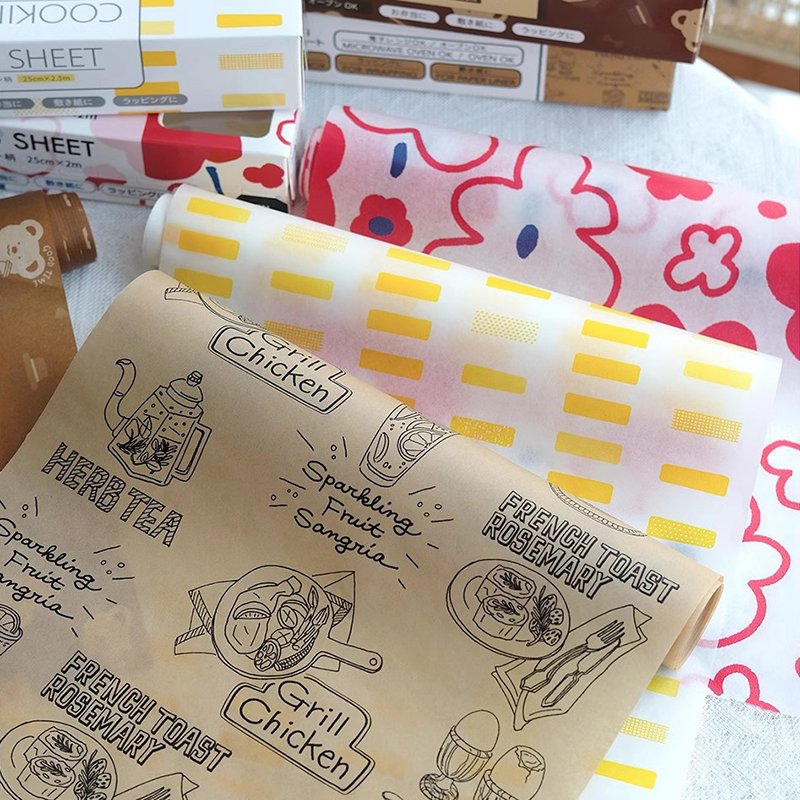 Wax Paper Food Picnic Paper Disposable Food Wrapping Greaseproof Food Paper Liners Wrapping Tissue