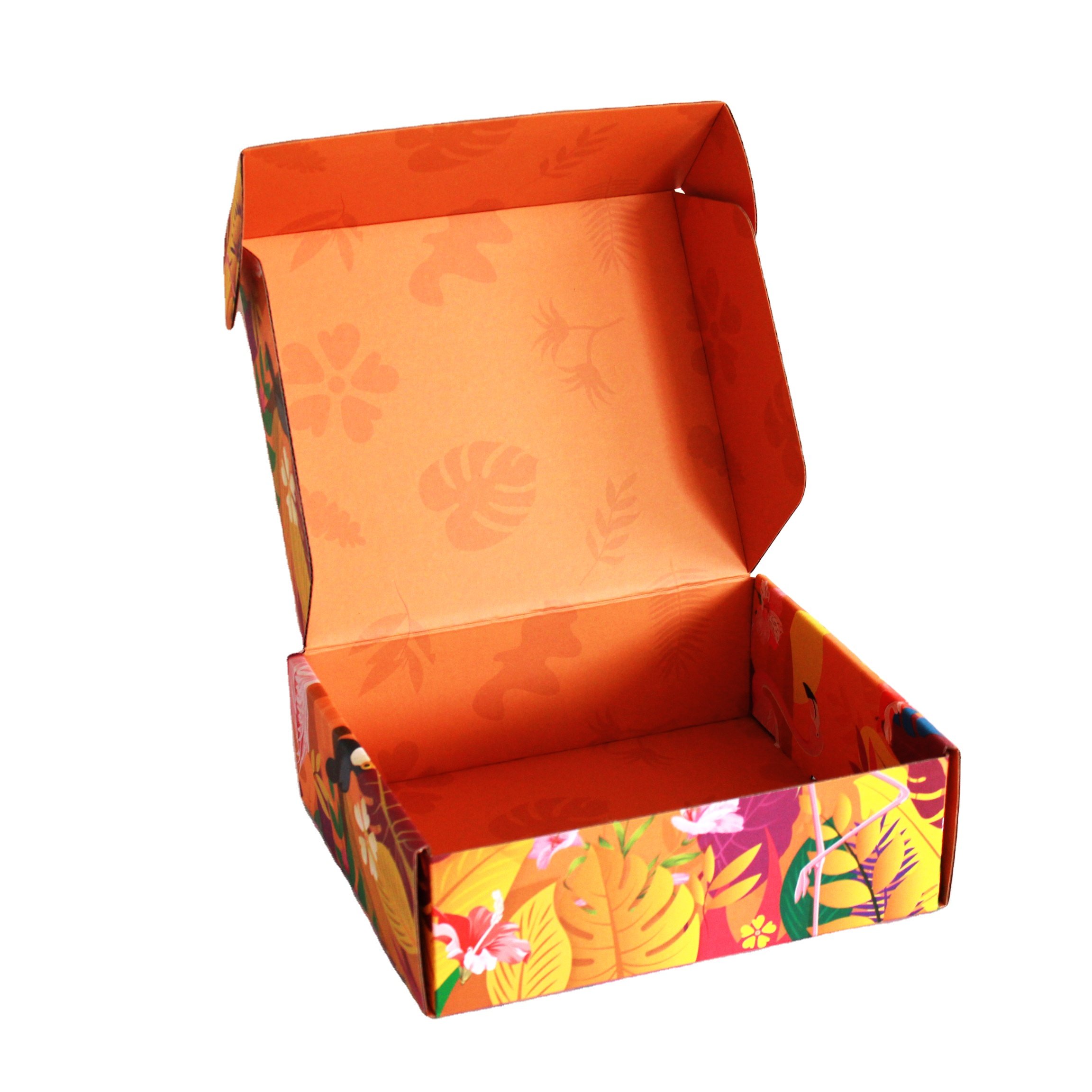 Wholesale Custom logo mailer gift box Corrugated paper packaging clothes box for Clothing